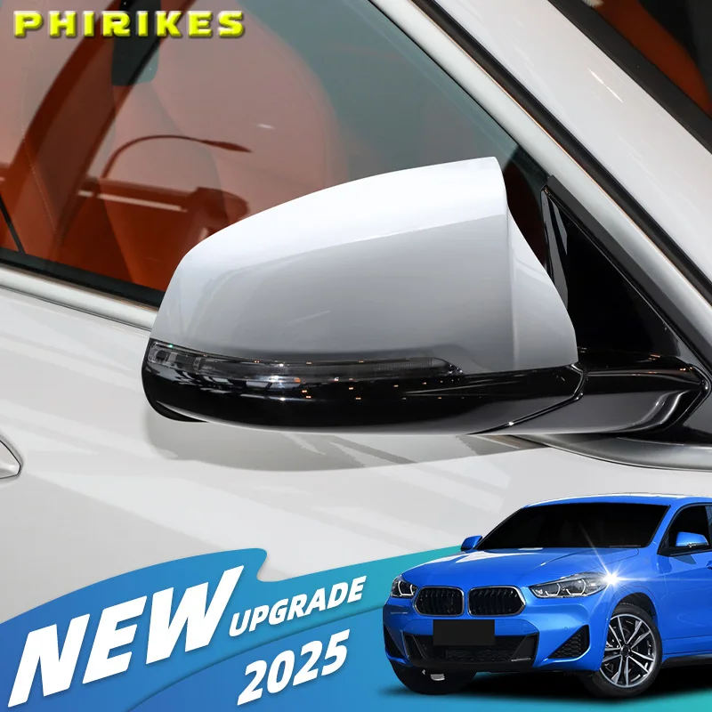 Para BMW Série 1 2 F45 F40 Z4 G29 X1 F48 F49 X2 F39 Toyota Supra 2019-2023 Capa de Espelho Retrovisor Estilo M em Fibra de Carbono Real
