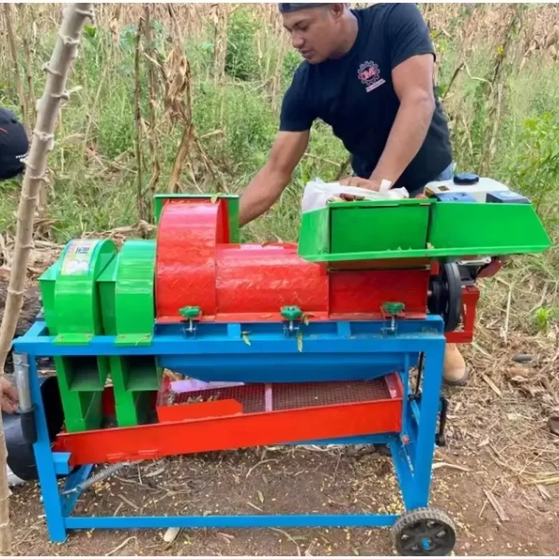 New Brand Multifunctional Maize Huller and Thresher Machine Corn Sheller Corn Thresher Machine