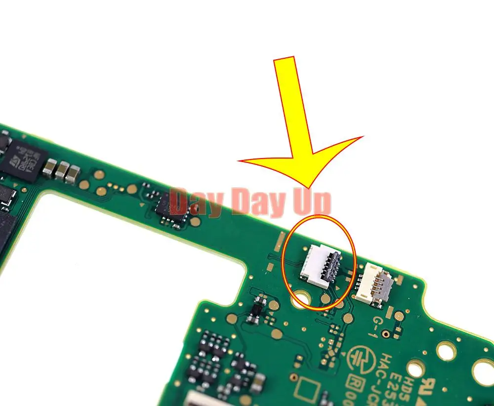 1 Buah Soket Pita Pengganti untuk Suku Cadang Perbaikan Motherboard Soket Joystick 3D Konsol Joy Con Sakelar Nintendo