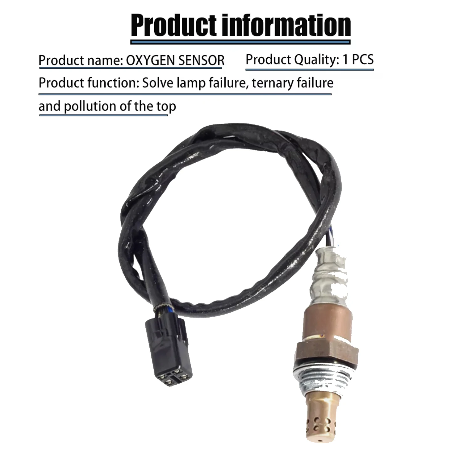 4B5-8592A-00 New Oxygen Sensor Exhaust O2 Lambda Probe 2013 2014 2015 2016 2017 2018 2019 2020 For Yamaha FJR1300