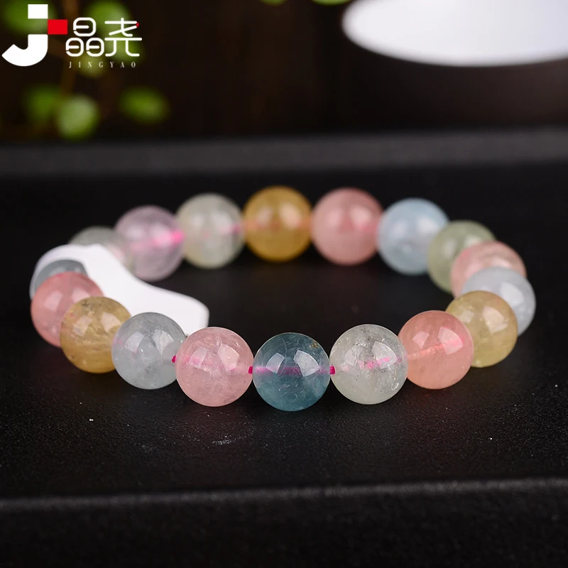 Transparent Morganite Jewelry, Beryl Bracelet Men And Women