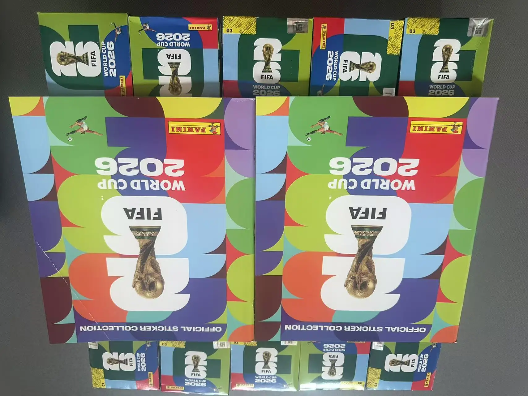 Genuine 2026 Panini Original Stickers blind box International Version Rare Collect Football Fan Souvenir Present Gifts