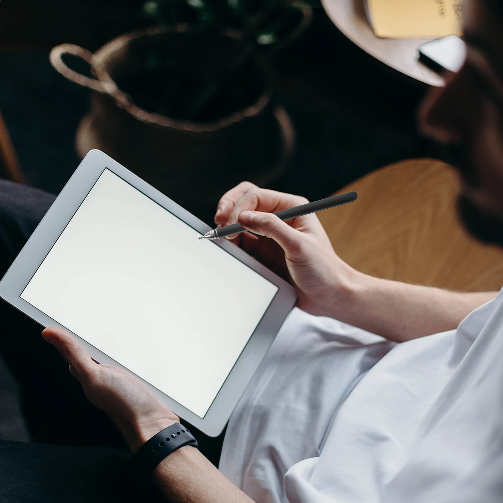 

Универсальный стилус, емкостный для планшетного телефона, мобильного телефона, сенсорных экранов, портативный, полезный дизайн, стилус для планшета