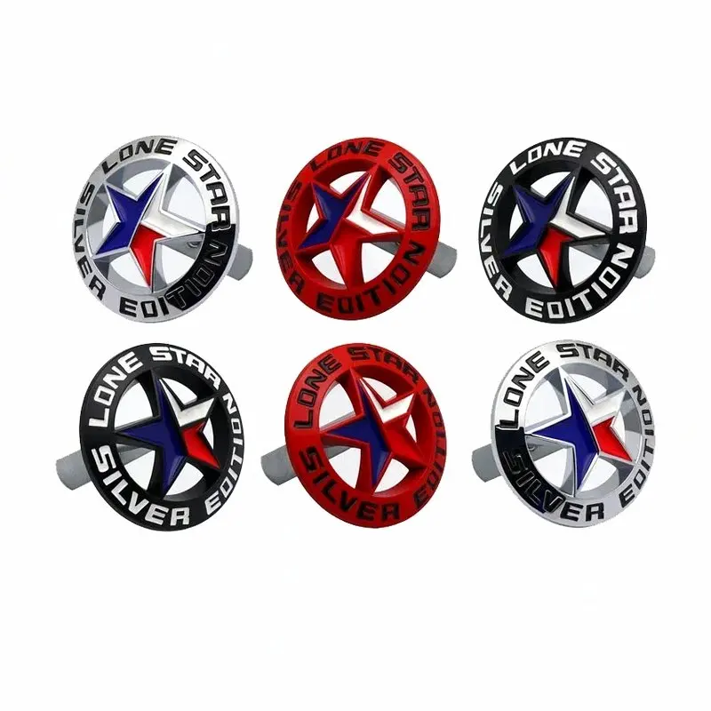 Car Sticker Front Grille Badge Trunk LONE STAR for Wrangler Tj Jk Jl Grand Cherokee Commander Renegade Compass styling parts