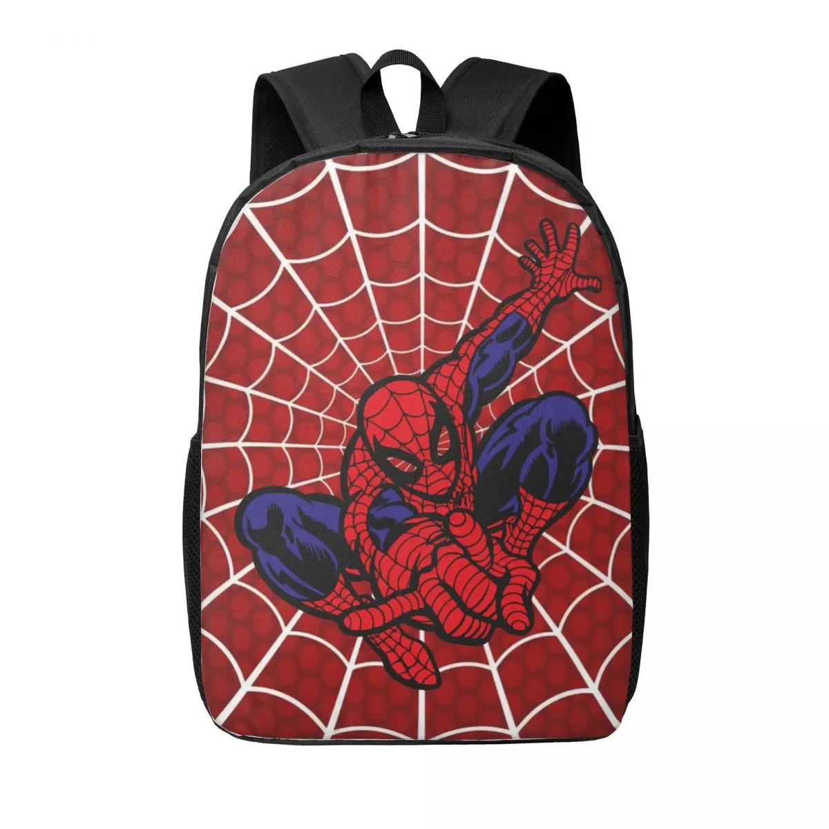 Custom Spider Man Superhero Anime Backpacks Women Men Casual Bookbag for College School Bags