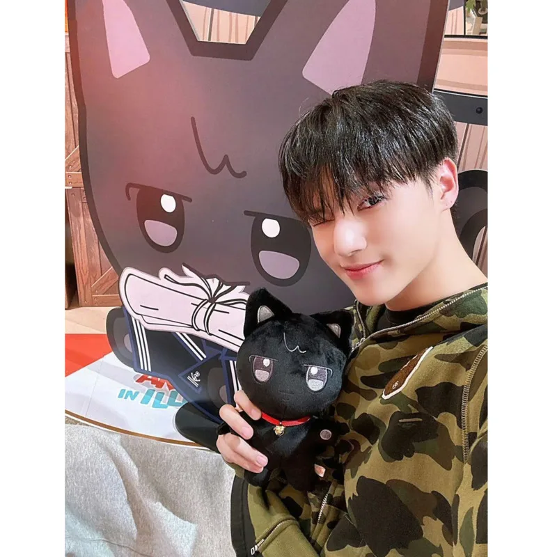 ATEEZ Aniteez Plush Ateez Plushie Kawaii Soft Stuffed Animals Plushies Doll Toy Korean Room Plush Decor Doll For Lovers Gift