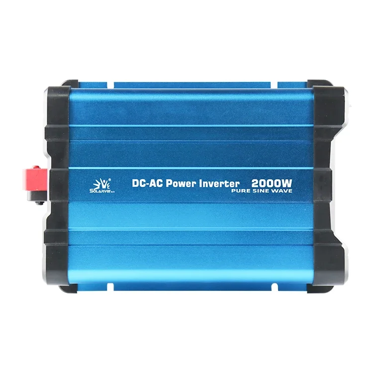 2000W pure sine wave peak power 4000w dc 12v 24v 48v to ac 100v 110v 120v off grid power inverter