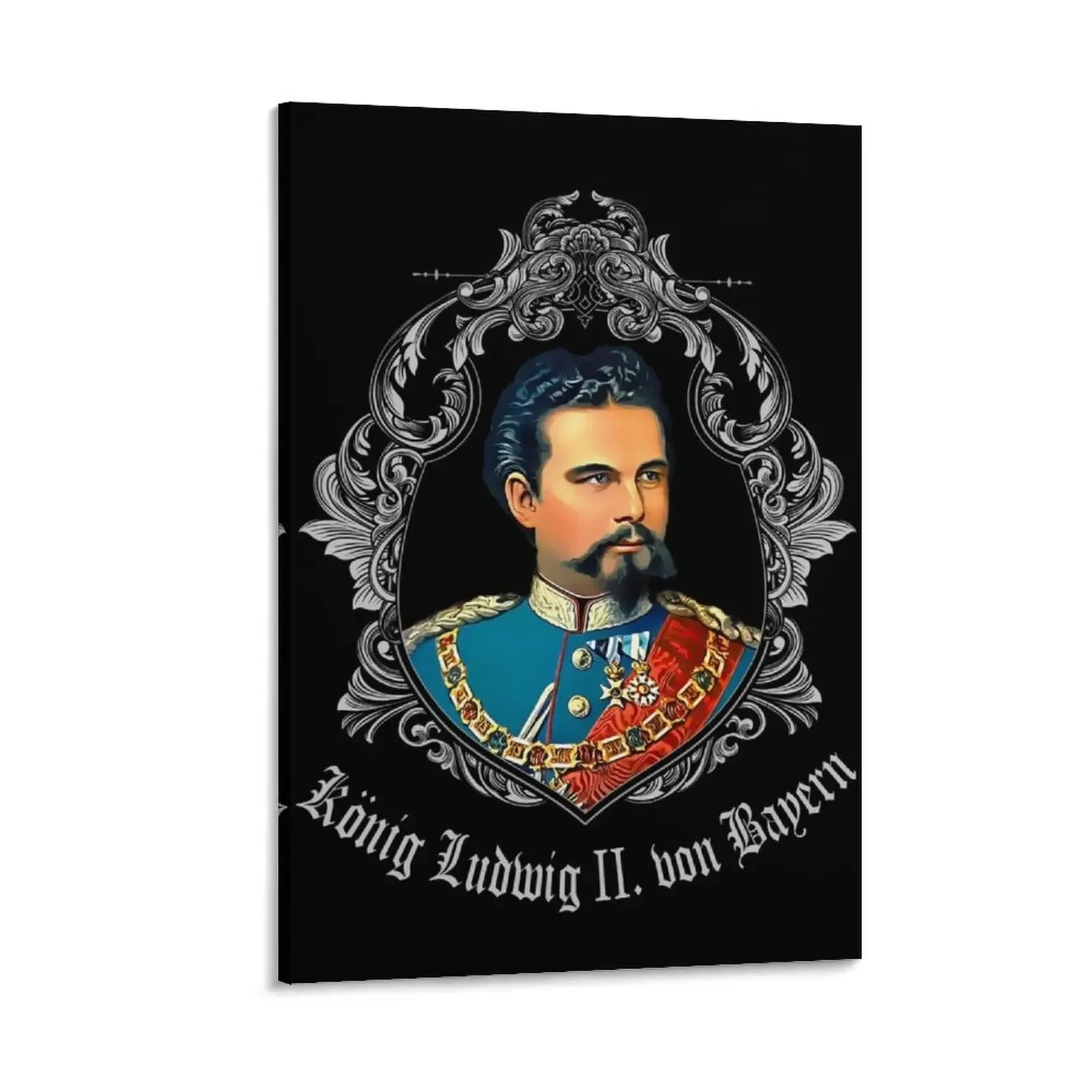 

KING LUDWIG II OF BAVARIA Canvas Painting Wall paintings poster anime canvas wall decoration