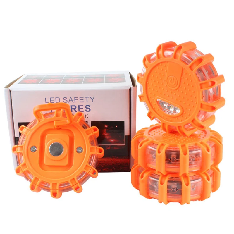 

Car Traffic Warning Light SOS Emergency Light Strong Magnetic Safety Barricade Light LED Magnetic Outdoor Lighting Work Light