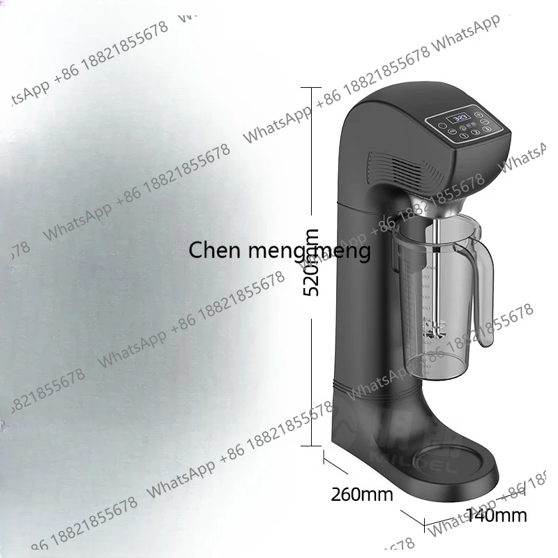 

Milkshake machine for commercial milk tea shops, large-capacity automatic electric mixer, milk beater