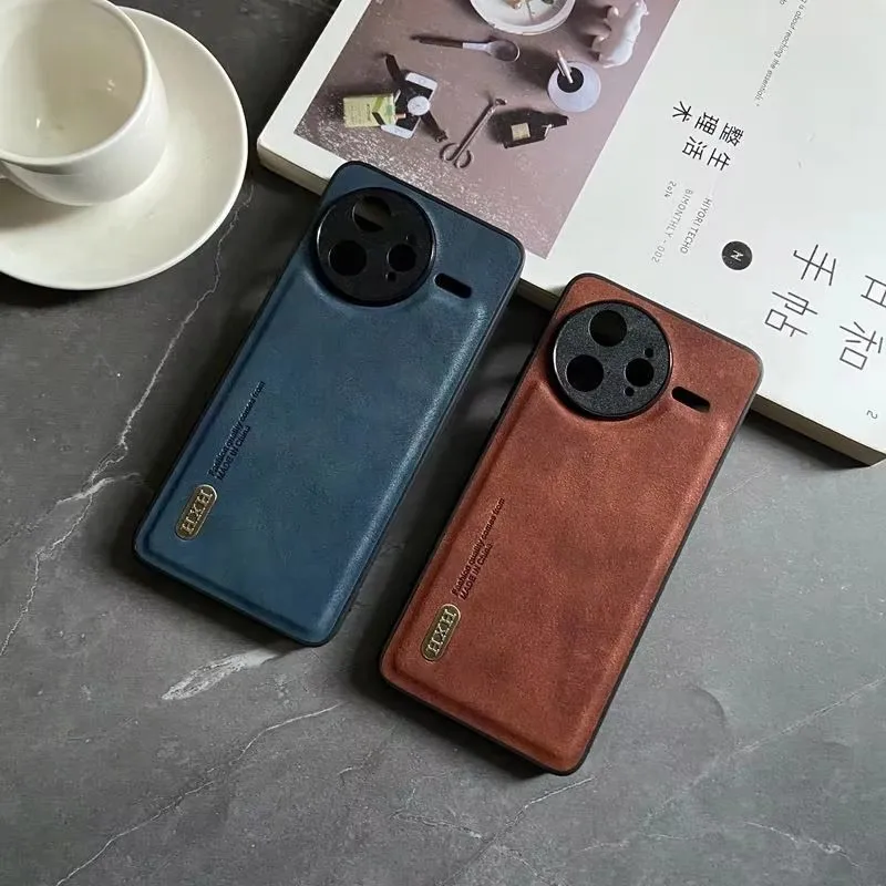 

Case For POCO F7Pro F7 Ultra Retro Light Luxury Leather Magnetic Lens Protection Cover For POCO F7 Pro Shockproof Bumper Funda