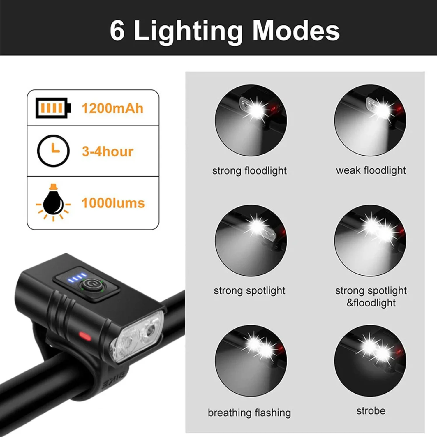 Bike litght led retro Bike led lights Cycling light set Phare velo Bike light with battery Spoke reflector Lampara de bicicleta