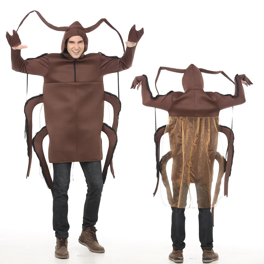 

Halloween Cockroaches, Bananas, Poop, Beer, Hot Dogs, Insects, Funny Cartoon Dolls, Costumes For Men And Women Cosplay Costume