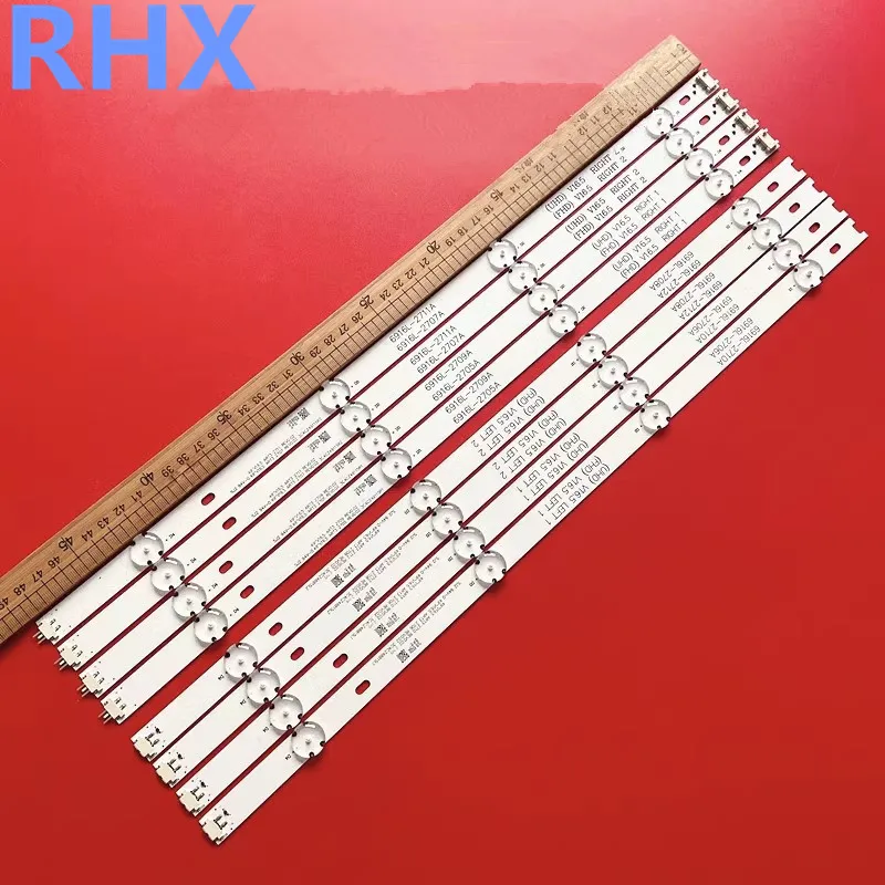 

New 8PCS/lot For 49" LCD TV 49LH51 LH57 FHD A B Type 15.5Y 49" FHD A B Type 49LH5100 49LH5700 49LH510V 49LH570A 993MM