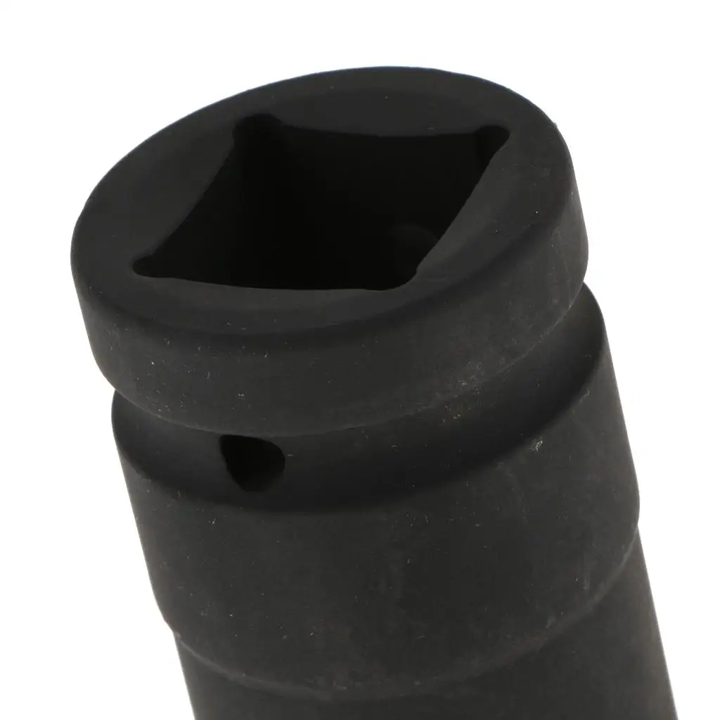Double Deep 4 Point Single Hex Socket Heavy Duty Steel Square Drive for Car Maintenance
