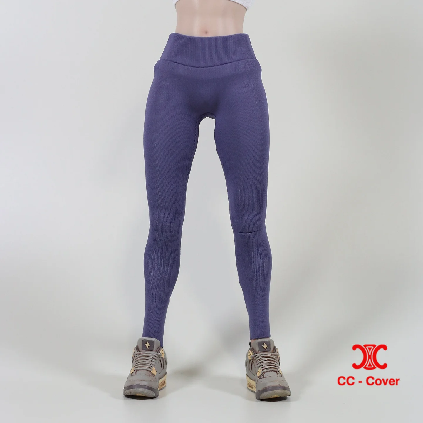 DMTOYS JZ801 1/6 Pantaloni sportivi attillati da yoga Pantaloni da squalo ad alta elasticità Modello di vestiti Misura 12 ''Soldato femminile Action Figure Body