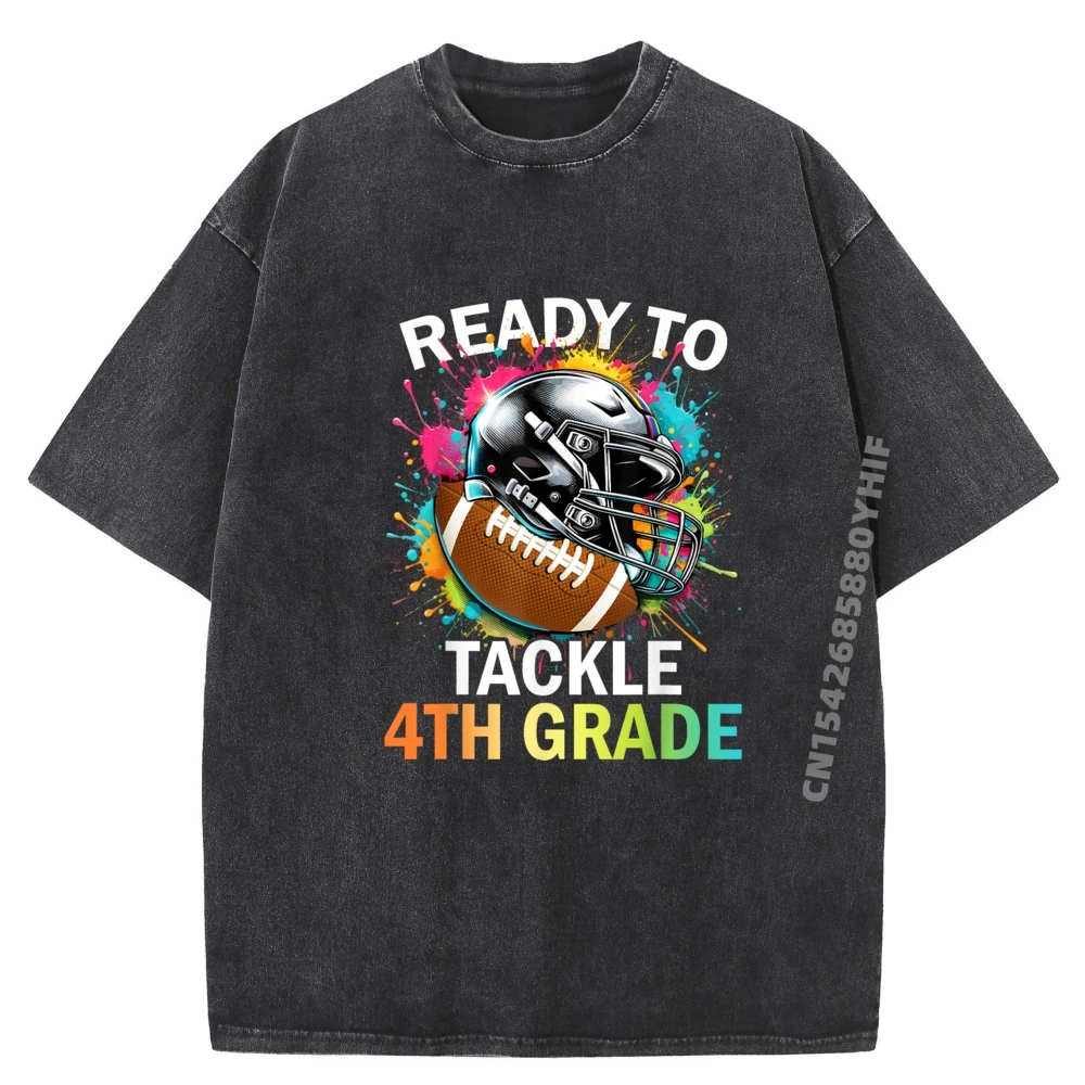 

Готовые к снаряжению топы и футболки 4-го класса, свободная идея для подарка, мужские футболки с рисунком, мужская модная стираная рубашка