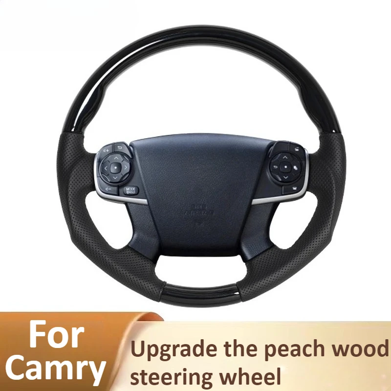 

For 2012-2017 Toyota seventh generation Camry Peachwood steering wheel modification original disc parts