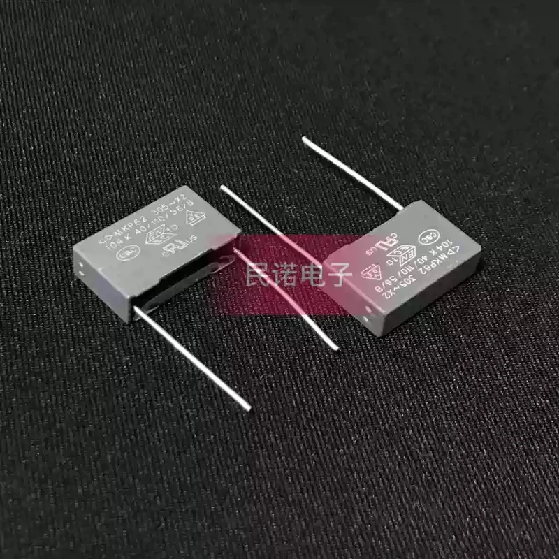 10pcs MKP62 X2 305V 0.1UF 104 100NF brand new original Farad film capacitor with a pin spacing of 15mm