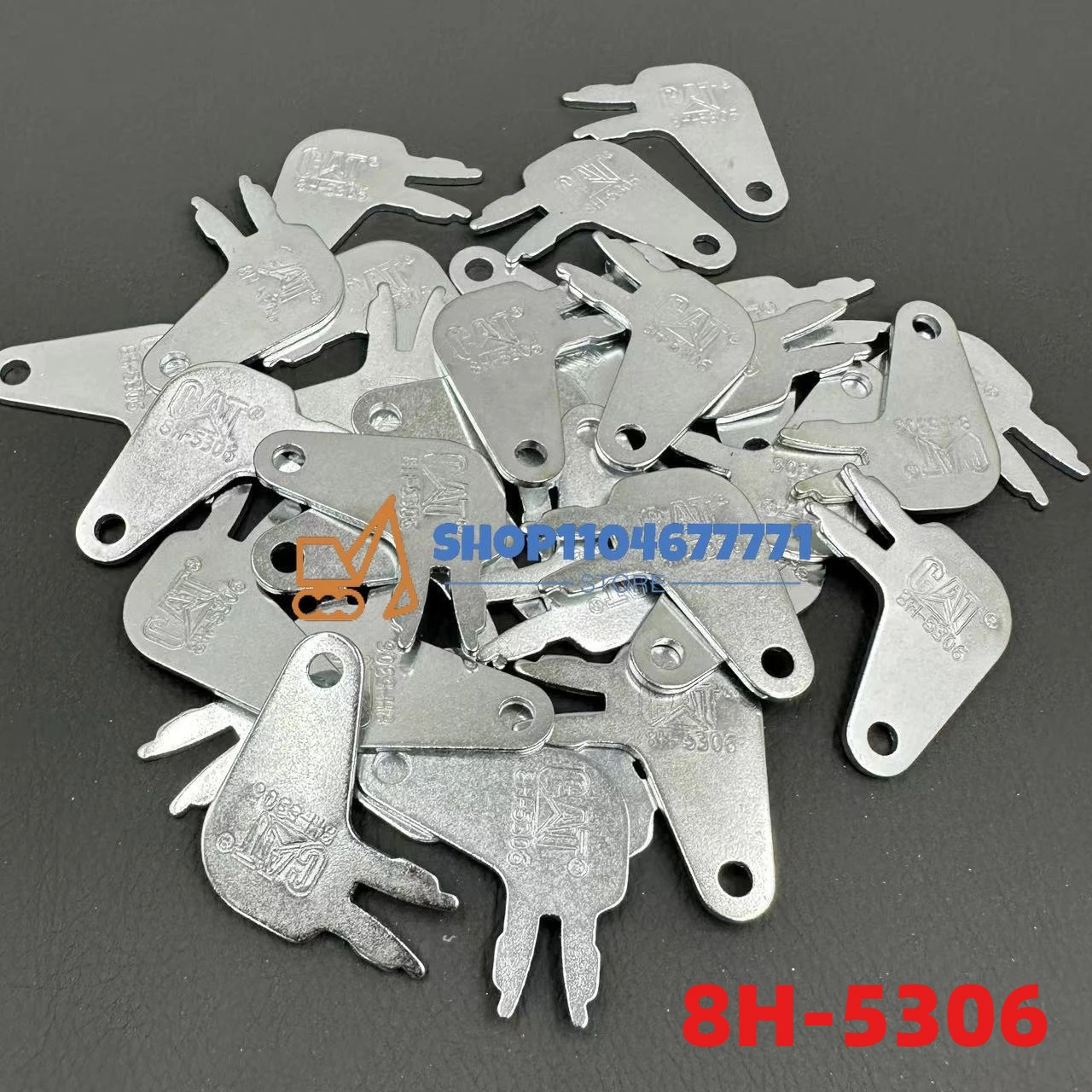 20/10/5/1PCS Keys 8398 8H5306 8H-5306 for CATE Master Disconnect Key 931B 931C 933 933C 935B 935C 939 939C 941 943 951B