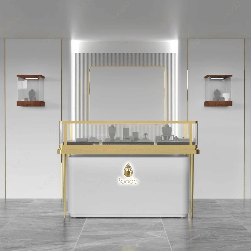 Factory Supply Lockable Glasses Display Showcase Sunglasses Display Rack Perfume Watch Display Cabinet