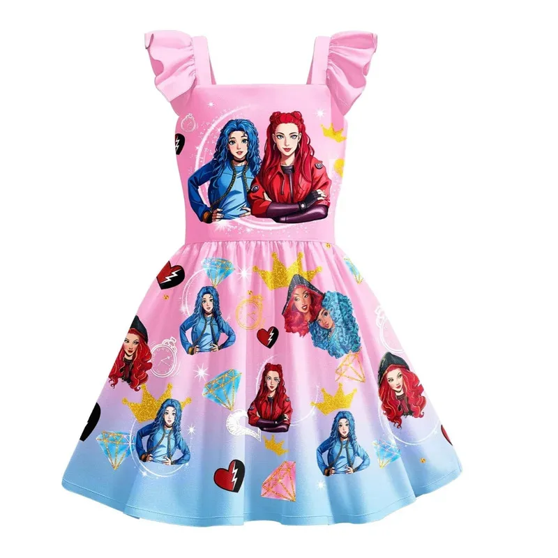 أحفاد 4 أحفاد 4 فستان تنكري بأكمام طائرة 10216 10217