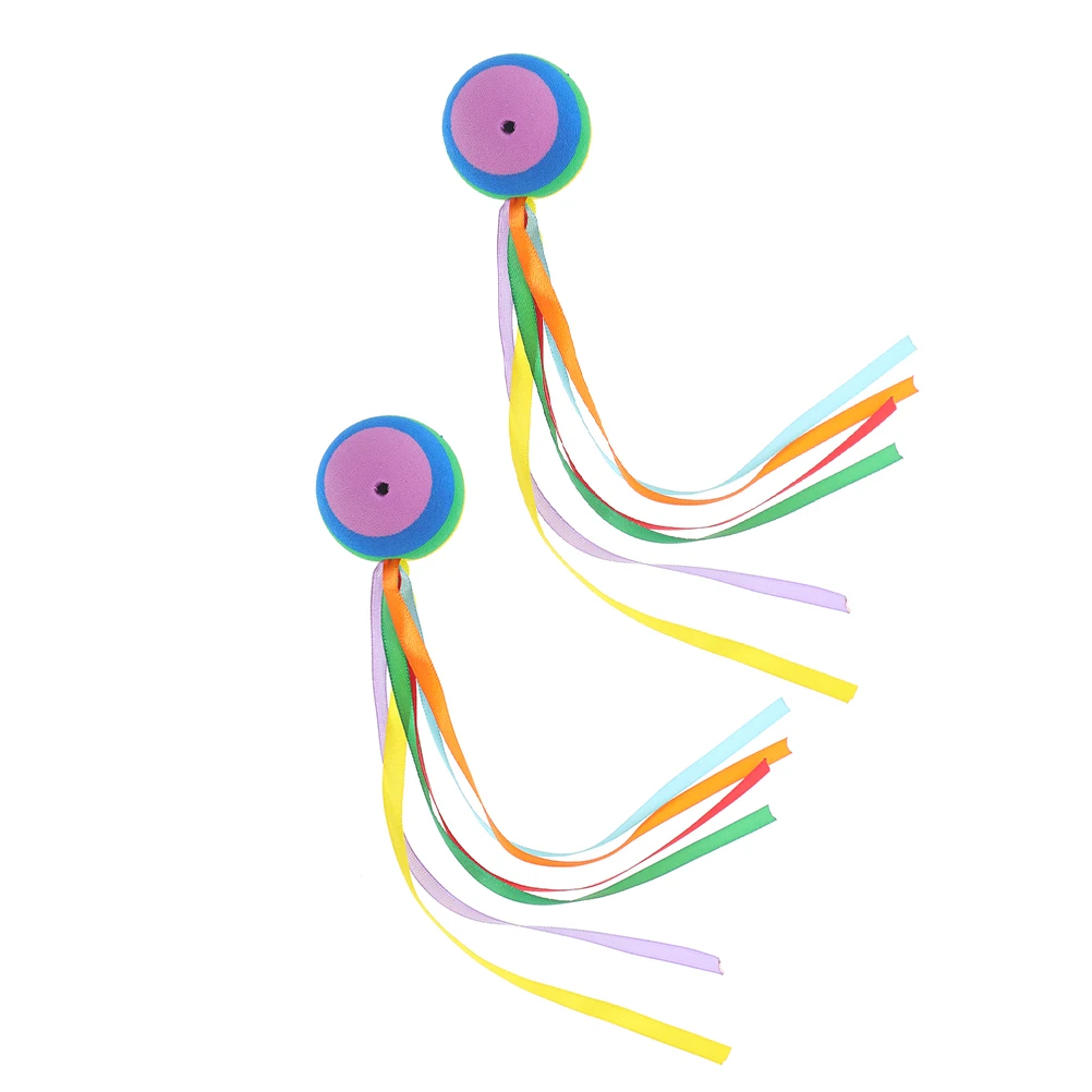 

2 Pcs Antenna Ball Decoration Toppers for Vehicles Decorations Universal Automotive Car Accessory Balls Cars Polyester Ornament