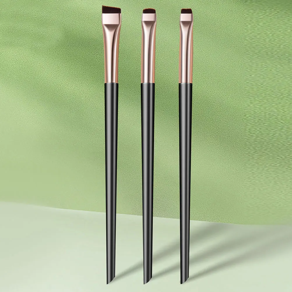 Zestaw 6 pędzli do eyelinera Profesjonalne pędzle do makijażu oczu Małe precyzyjne aplikatory Wytrzymały, wygodny uchwyt do długotrwałego użytkowania