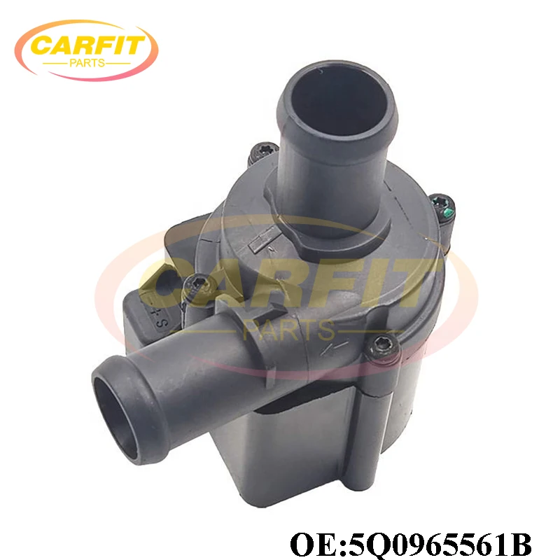 New OEM 5Q0965561B 5Q0121093AL 5N0198093 Engine Auxiliary Coolant Water Pump For Audi A3 A6 S3 Q5 TT TTS VW Golf GTI Auto Parts