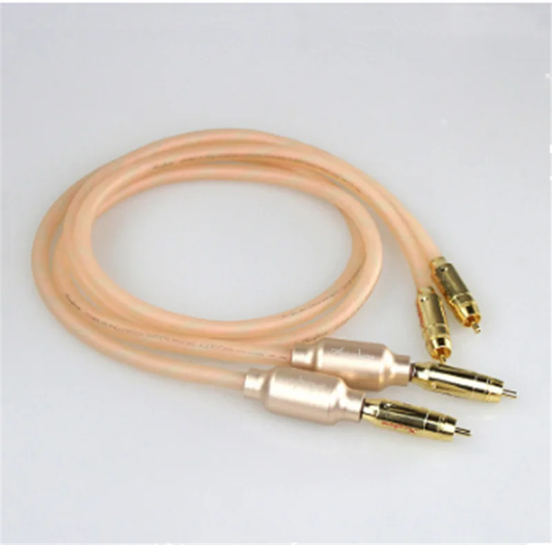 RH-004 Accuphase gold-plated plug HIFI audio cable signal cable audio cable signal