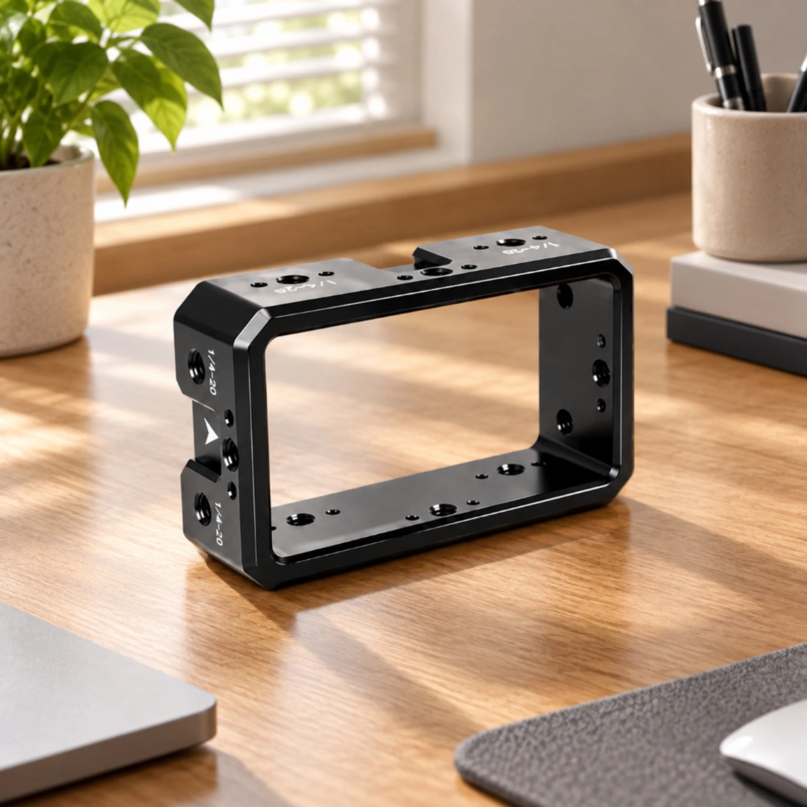 Mobile Phone Holder Adjustable Multi-Position Phone Expansion Bracket Universal Mobile Phone Holder Compact for Content Creators