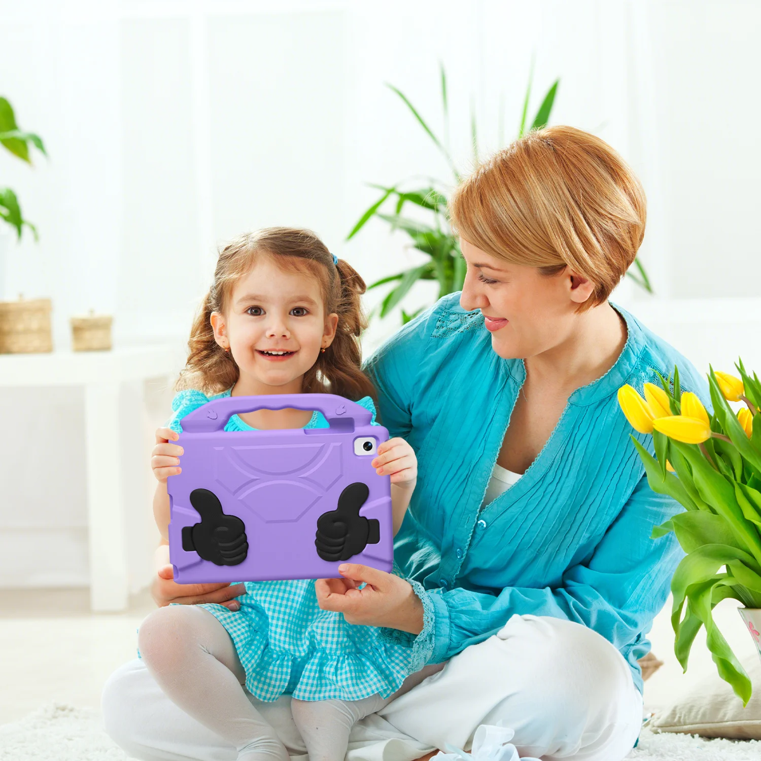 Kinderhülle für Samsung Galaxy Tab A11+ 11 Zoll 2025 X230 X235 A9+ Plus 11 Zoll 2023 X210 Langlebige Stoßfeste Leichte Standhülle – Detail 5