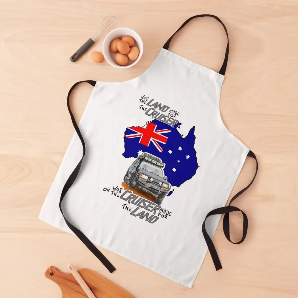 Landcruiser - Off Roading Australia 3 Apron Dress for women halloween Christmas gift Custom Apron