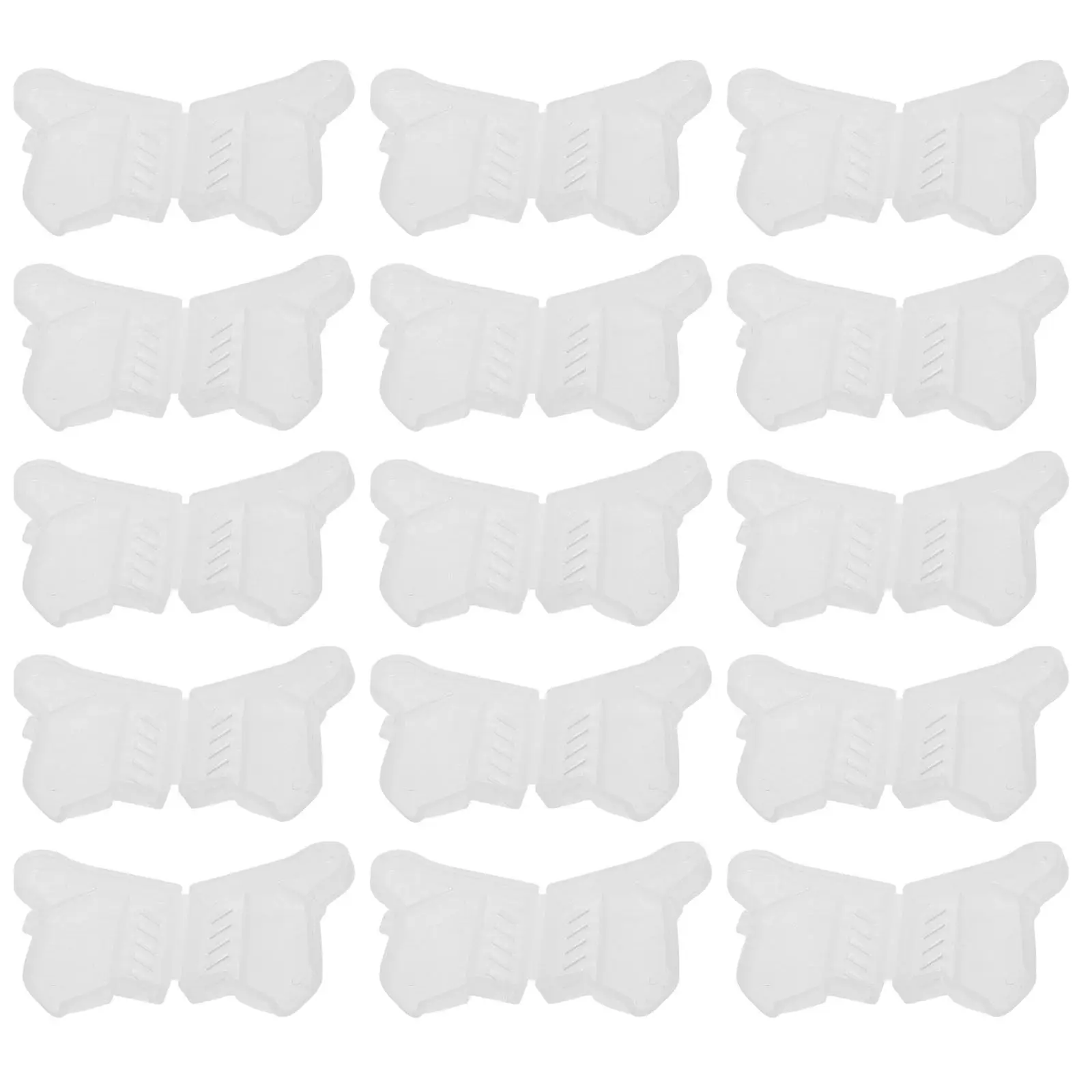 

20Pcs Denture Cleaning Kit Transparent Plastic Toothbrush Protector Cap Portable Denture Brush Cover Travel Dustproof Toothbrush