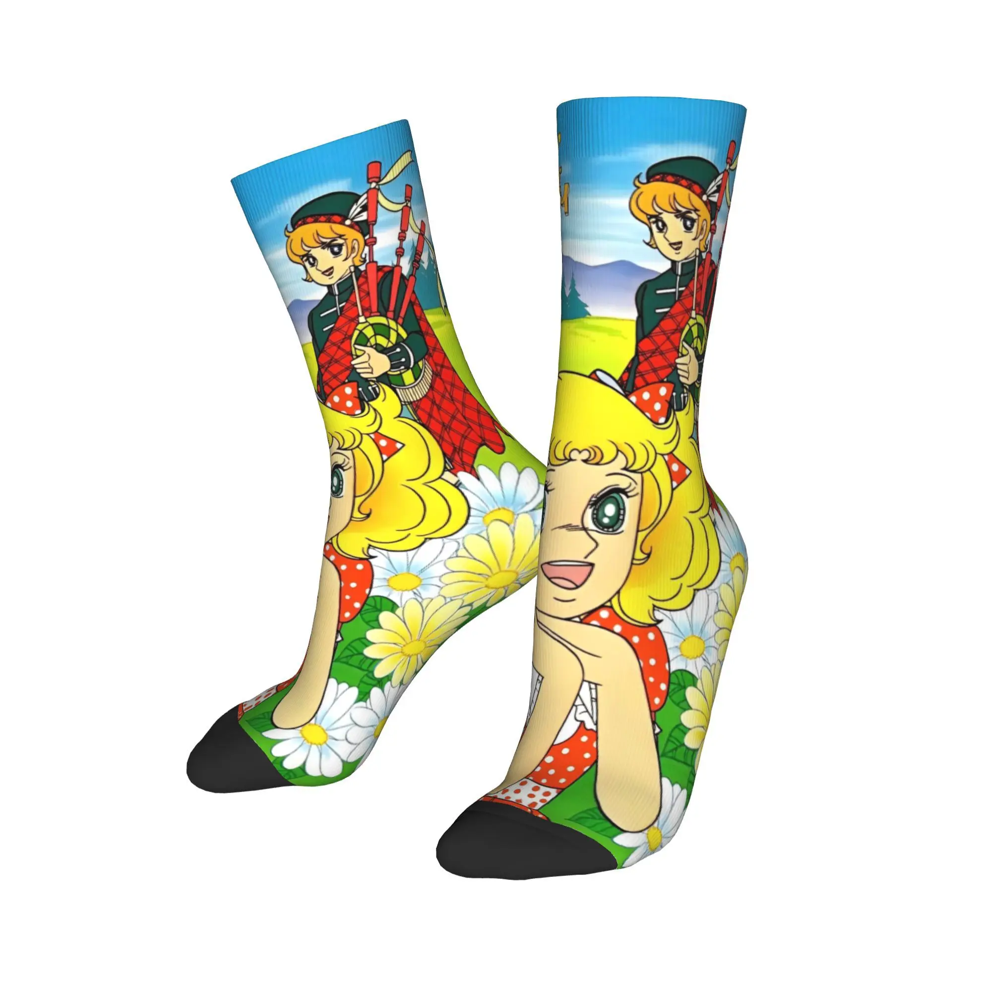 Unisex japan anime Candy candy cute manga  Accessories Socks  Flexible Socks Cute For Sports Wear