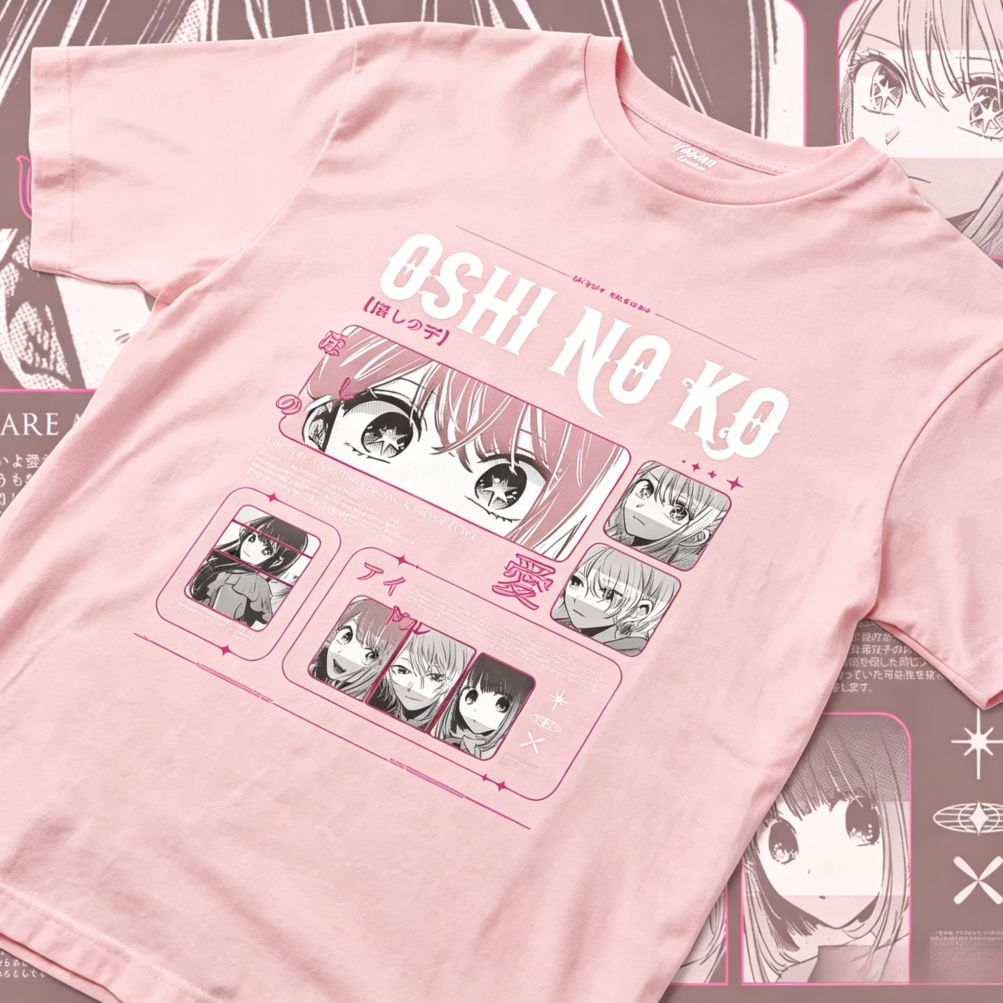 Oshi No Ko Anime T - Shirt 