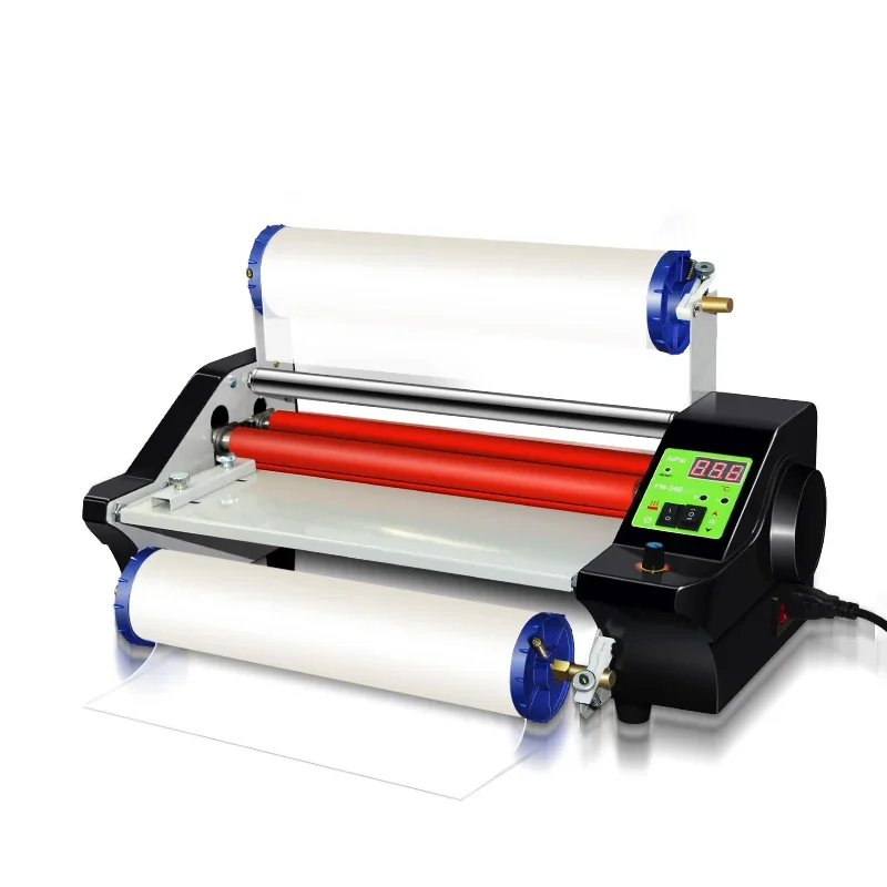 A3 UV DTF Transfer Film Laminator 600W, Professional Laminating Machine for Crystal Stickers & Label Finishing