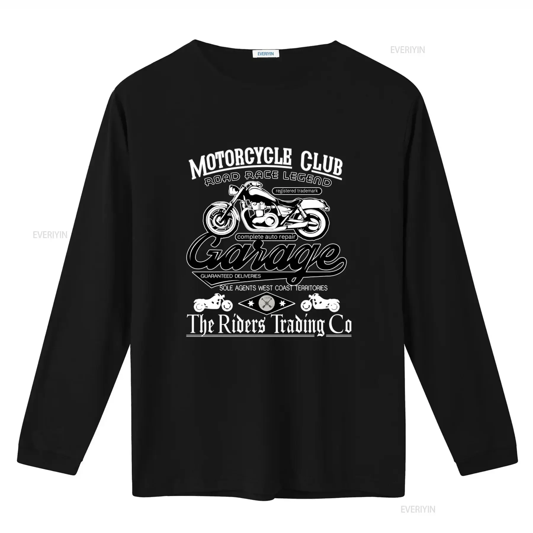 Motorcycle Club Garage T Shirt Road Race Legend Design Complete Auto Repair Guaranteed Deliveries vintage Washed Versatile