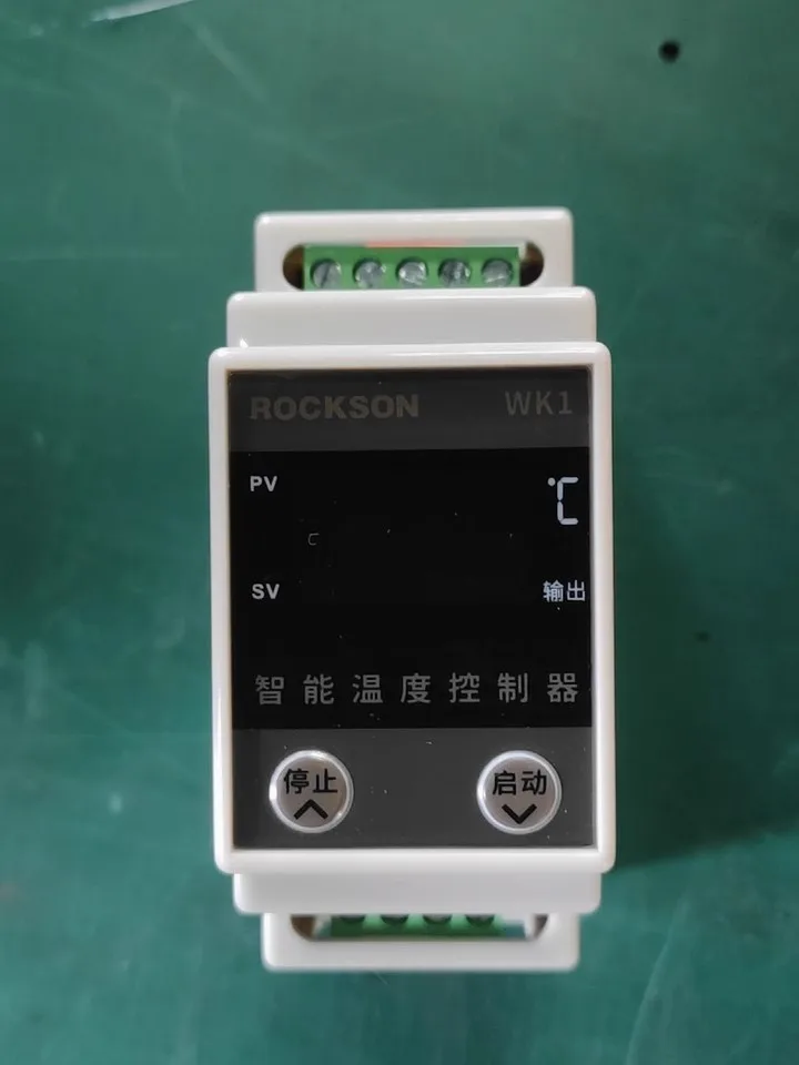 Small Volume Rail Type Thermostat Intelligent Digital Display Hot Water Upper and Lower Limit Heating Cooling Automatic Control