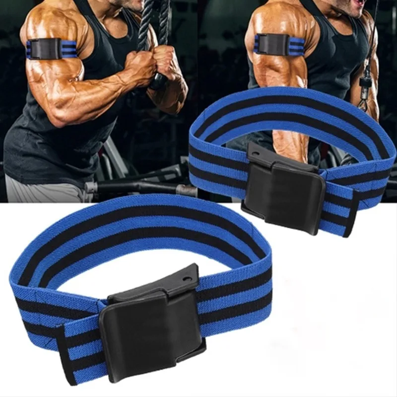 1 Pair BFR Rigid Blood Flow Restriction Band for Arms Legs Glutes BFR Training Workout Occlusion Bands for Men and Women