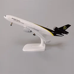 NEW 20cm Alloy Metal Air UPS Airlines MD MD-11 Diecast Airplane Model Plane Model Aircraft With Wheels Landing Gears Aeroplane