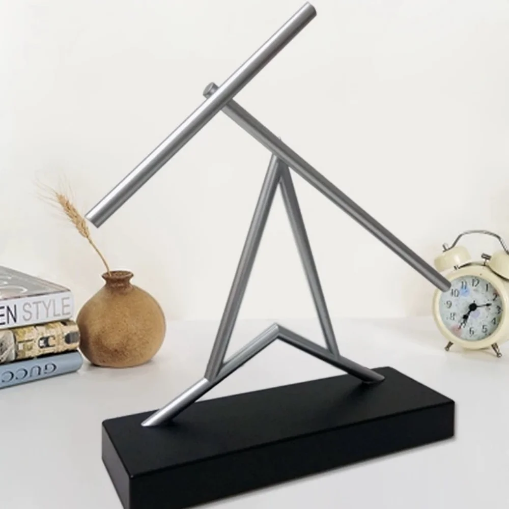 نيوتن مهد قوة مكتب الديكور الفوضى البندول آلة الحركة الدائمة الأعمال الهدايا الإبداعية طاقة البطارية المطلوبة #4