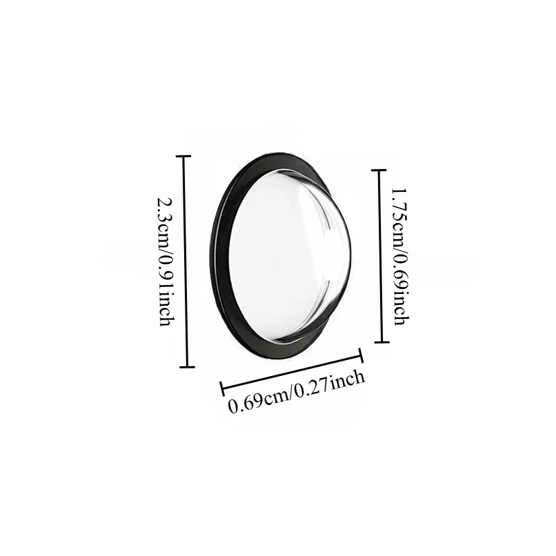 4pcs Car Camera Protective Cover Lens Cover Special Car 360 Reversible Image Protective Cover Scratch-proof Waterproof Cover