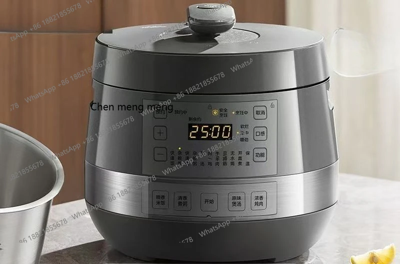 

Electric pressure cooker household double bile pressure cooker rice cooker large capacity soup multi-function 5L