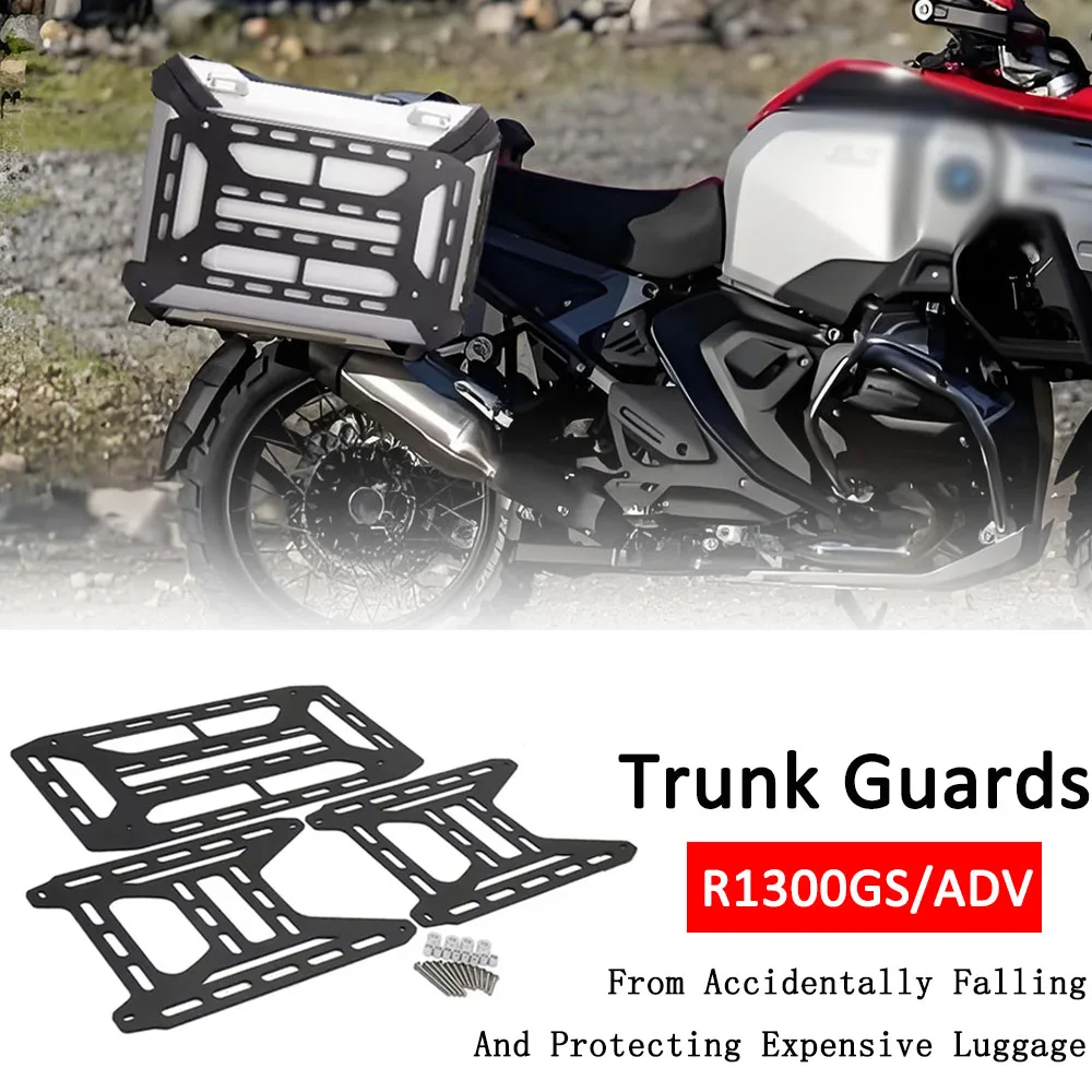 

For BMW R 1300 GS Adventure GS 1300 R1300GS ADV 2024 2025 Motorcycle Top Trunk Storage Aluminum Side Box Guard Protection Panel