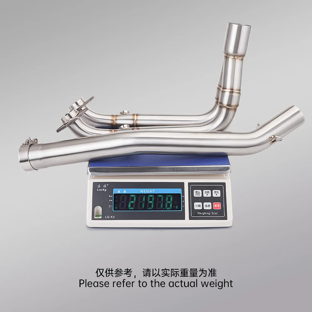 For CFMOTO 450 SR 450SR motorcycle full motorcycle exhaust modified link pipe 51mm inlet