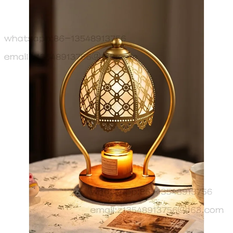 Bohemian Vintage Aromatherapy Lighting Home Bedroom Bedside Romantic Atmosphere Candle Gift Essential Oil Lighting