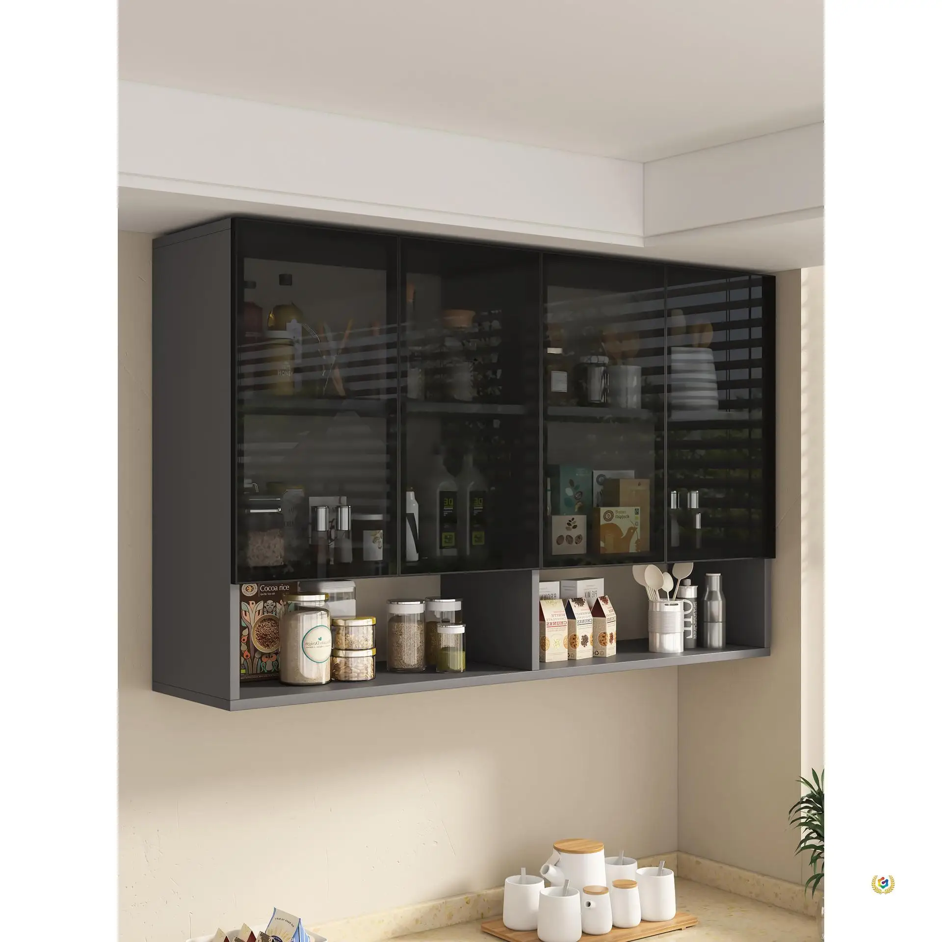 Kitchen Wall Cabinet Wall Cabinet Balcony Bathroom Wall Locker Household Bathroom