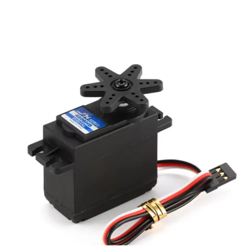 JX Servo PDI-4806HB 6.21kg Plastic Gear Digitale Servomotor voor 1/10 1/8 RC Auto Boot Vaste Vleugel Truck buggy Helikopter