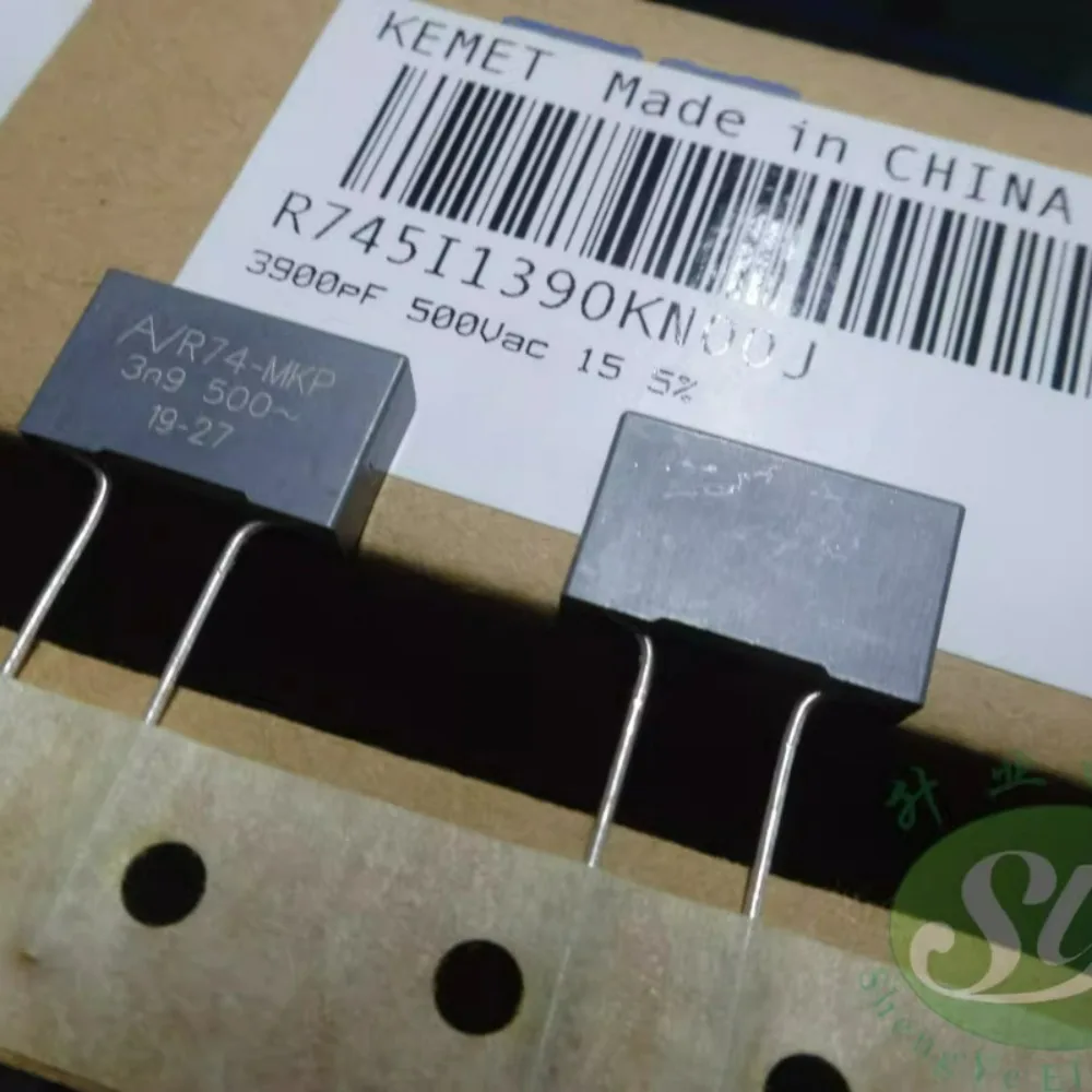 

20pcs/lot AV R74 0.0039uf/500VAC 3.9nf 3900pf 3n9 392 Brand New 8mm Film Capacitor R745I1390KL00J / R745I1390KN00J